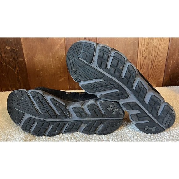 Under Armour Charged Asset 3021678-001 Black Shoes Sneakers Men's US Size 11.5 - Picture 6 of 7